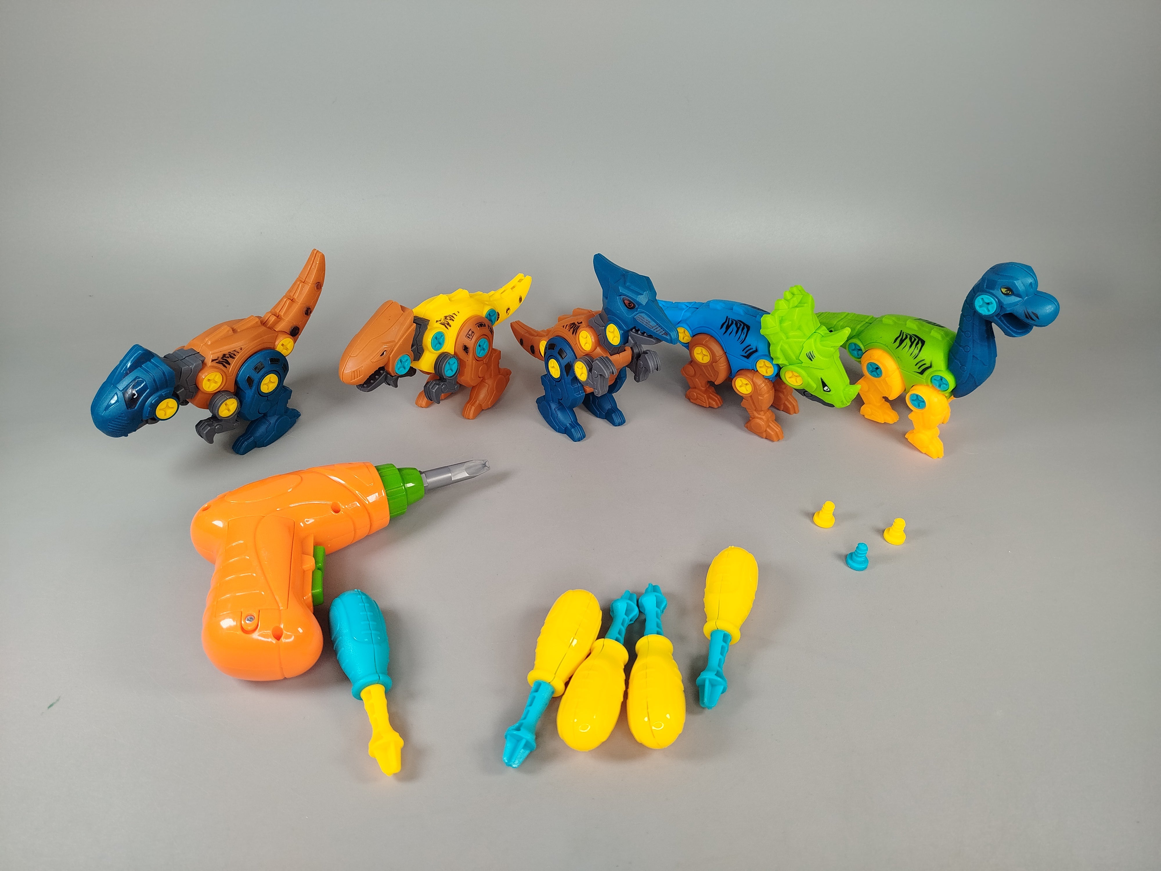 Dinosaurier Montage Spielzeug – Set von 5